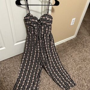 Floral Patterned Jumpsuit